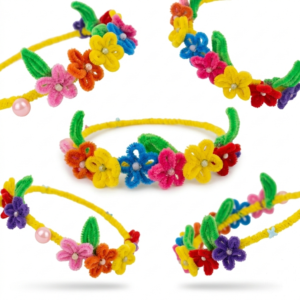 มงกุฎดอกไม้สายรุ้ง บลูมมิ่ง โนนผักชี